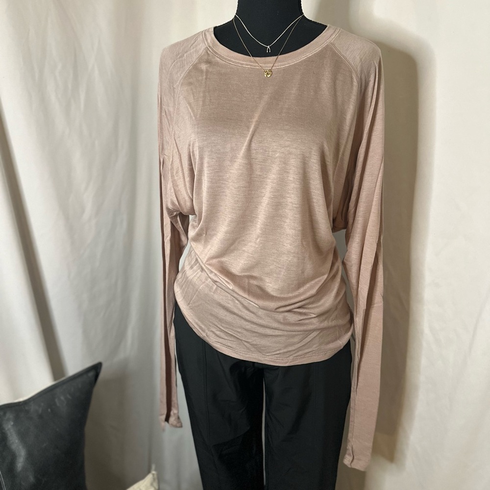 Semi Sheer Shirt‎ - iris
